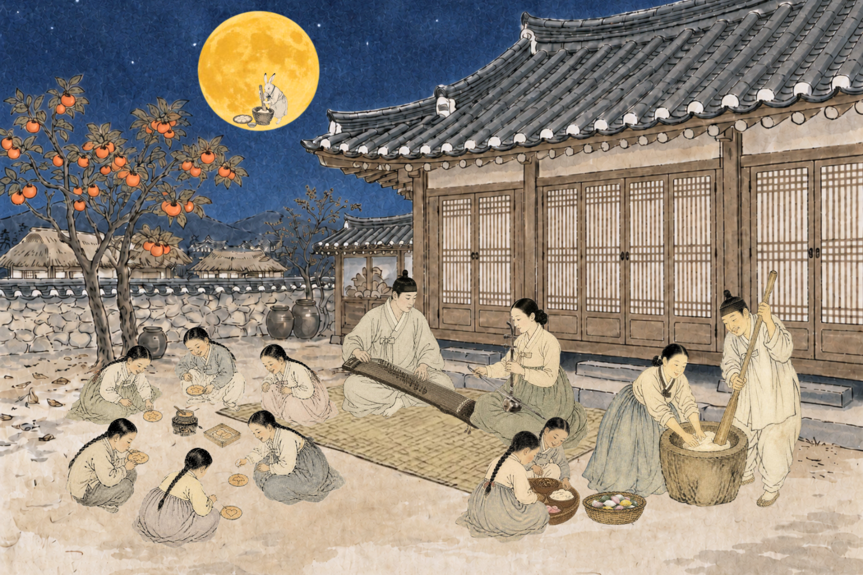 2026 추석맞이 한국 문화 축제 포스터